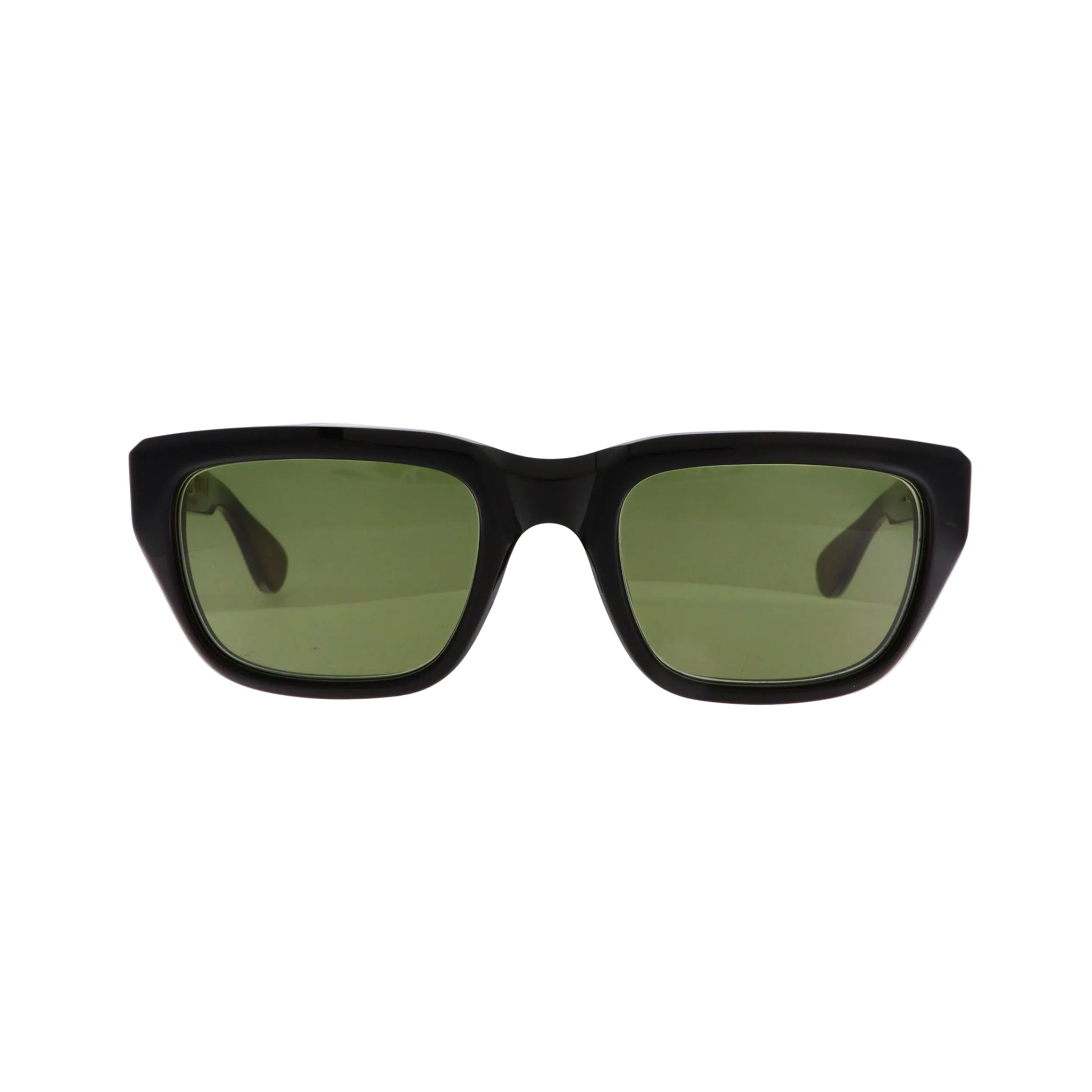 Chrome Hearts Optical sunglasses with black frame and stylish design, front view showcasing sleek, modern eyewear.