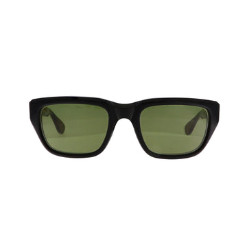 Chrome Hearts Optical sunglasses with black frame and stylish design, front view showcasing sleek, modern eyewear.