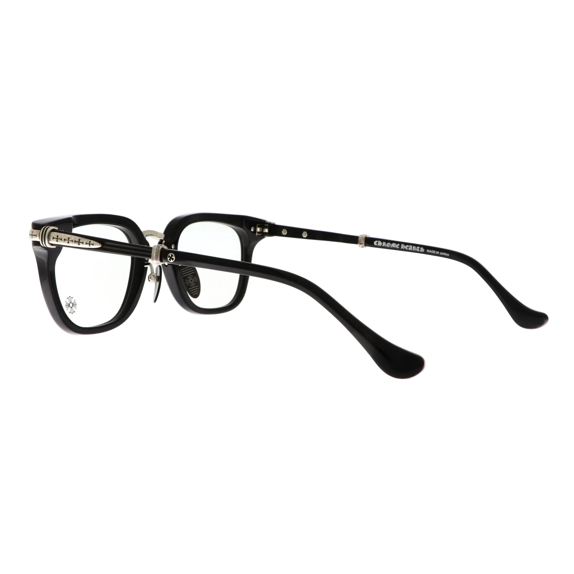 Chrome Hearts Titanasluvr sunglasses in black with sleek frame and tinted lenses, stylish and modern eyewear.