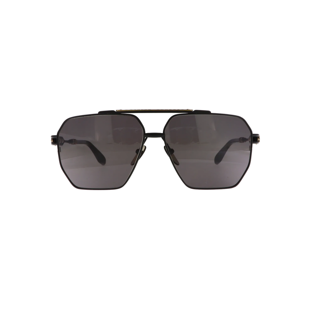 Chrome Hearts Ripping sunglasses with black frames and tinted lenses, new with tags, stylish and modern eyewear.