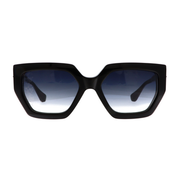 Chrome Hearts Idhitit sunglasses with chrome frame and tinted lenses, new with tags, stylish and modern eyewear.
