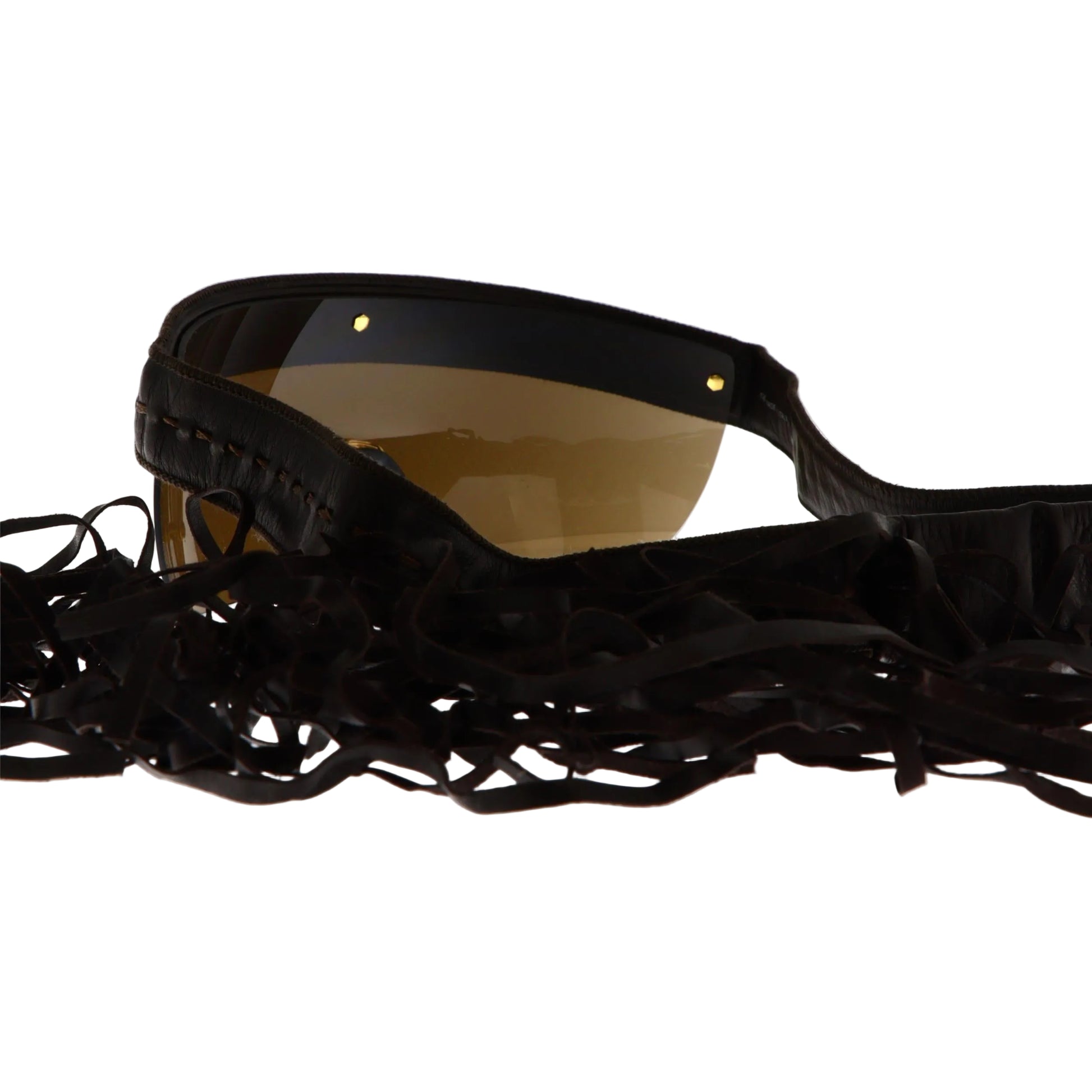 Fendi FS 341L sunglasses with brown frames and dark lenses, stylish and modern eyewear for sun protection.