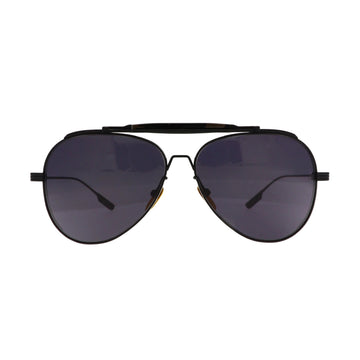 Jacques Marie Mage Gonzo Peyote sunglasses with black frames and tinted lenses, brand new with tags, front view image.