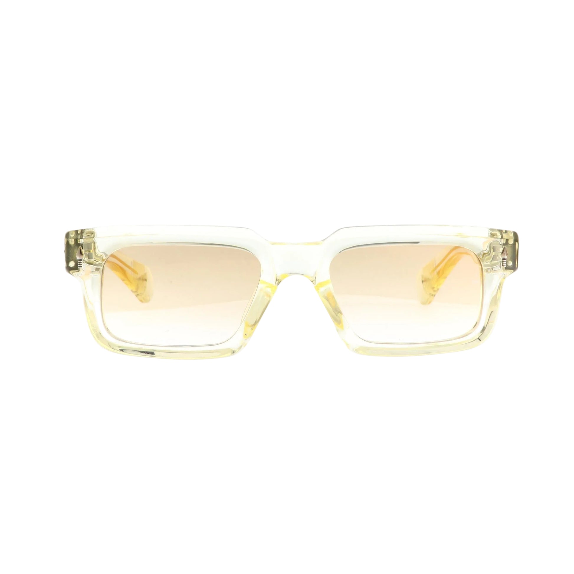 Jacques Marie Mage Belvedere sunglasses with gold front and crystal accents, new with tags, stylish eyewear for sun protection.