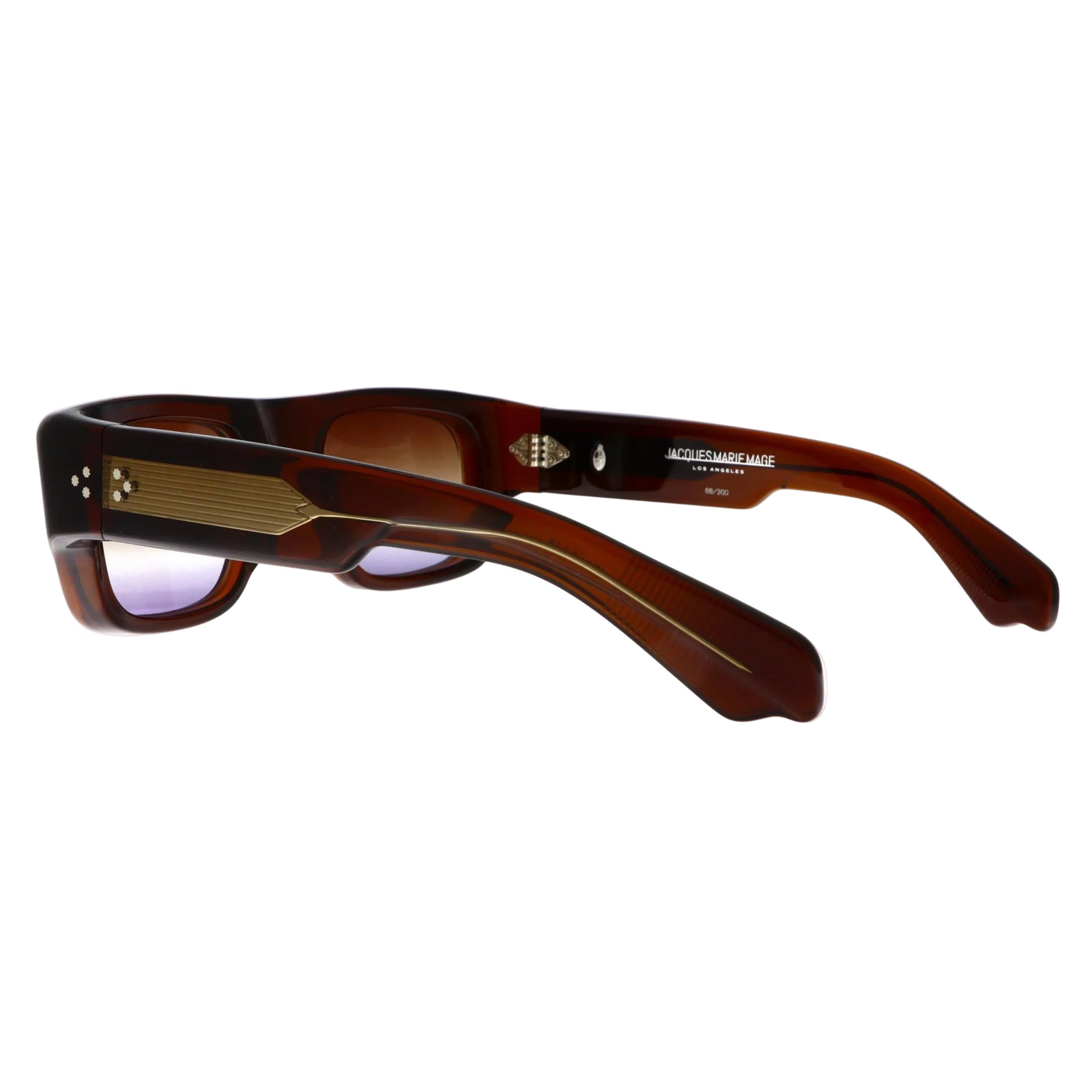 Jacques Marie Mage Donati sunglasses with brown frames and tinted lenses, brand new with tags, stylish and sophisticated eyewear
