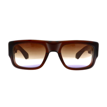 Jacques Marie Mage Donati sunglasses with brown frame and lenses, new with tags, stylish eyewear for men and women.