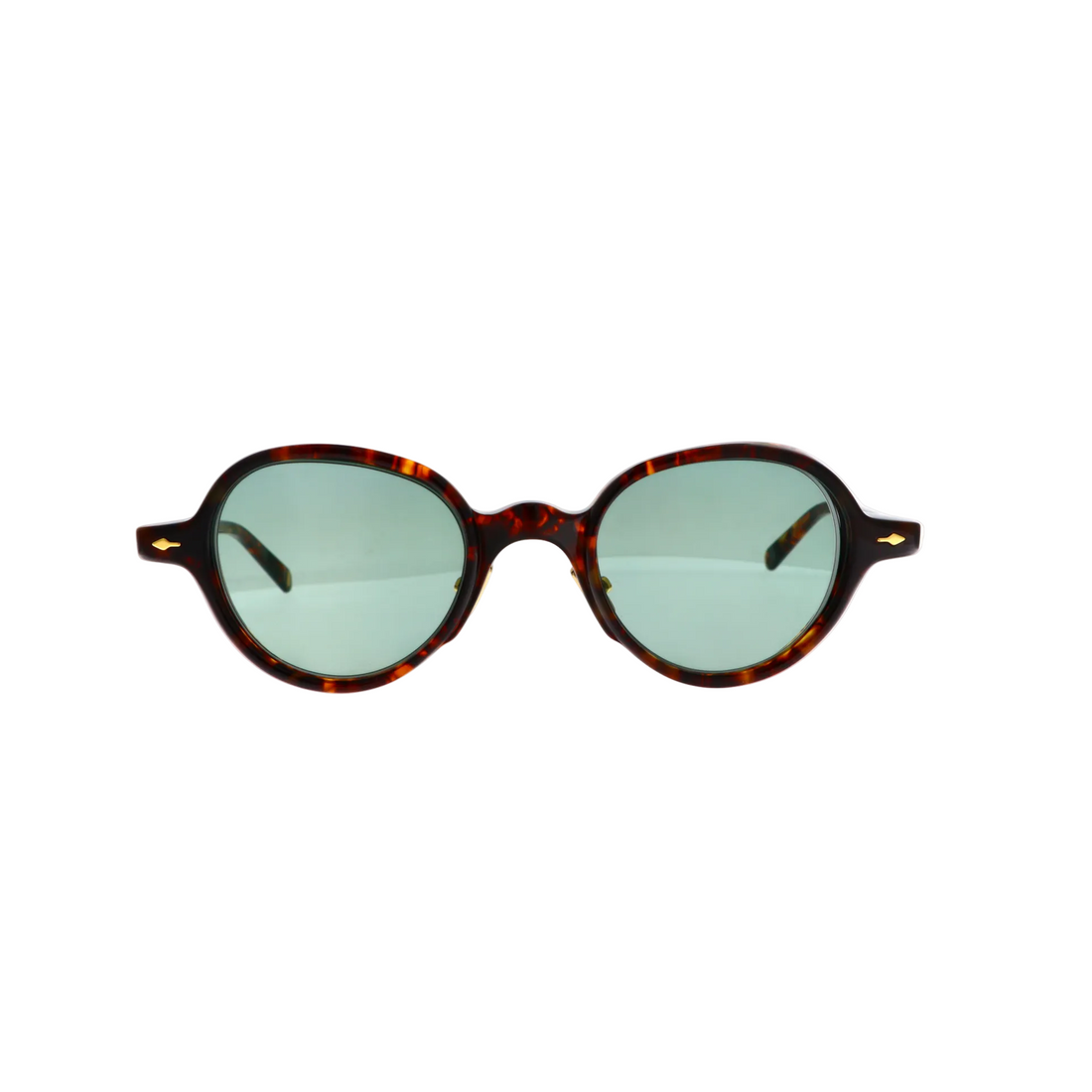 Jacques Marie Mage Clark Argyle sunglasses with clear front view, new with tags, featuring stylish design and premium craftsmanship.