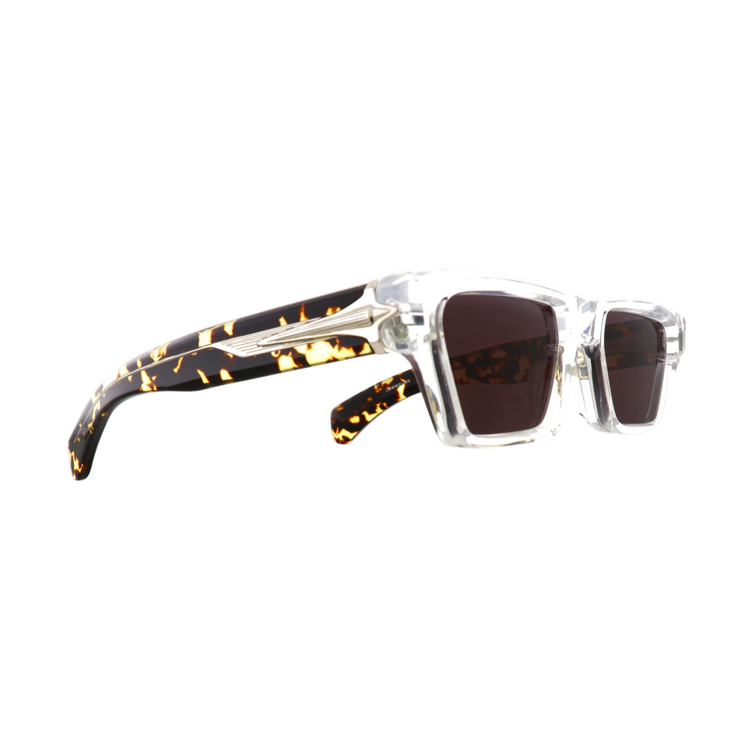 Jacques Marie Mage Melchior sunglasses with Tokyo Tortoise frames, collaboration with Haider Ackerman, new with tags, front view