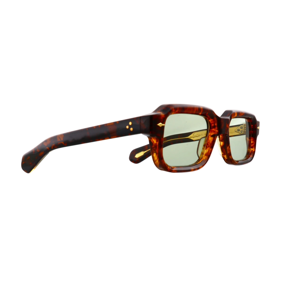 Jacques Marie Mage Sandro Argyle sunglasses with black frame and tinted lenses, new with tags, stylish and modern eyewear.