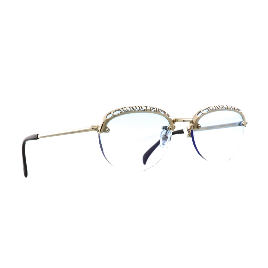 Jean Paul Gaultier sunglasses model 56-3175 (Blue Gradient Lenses)
