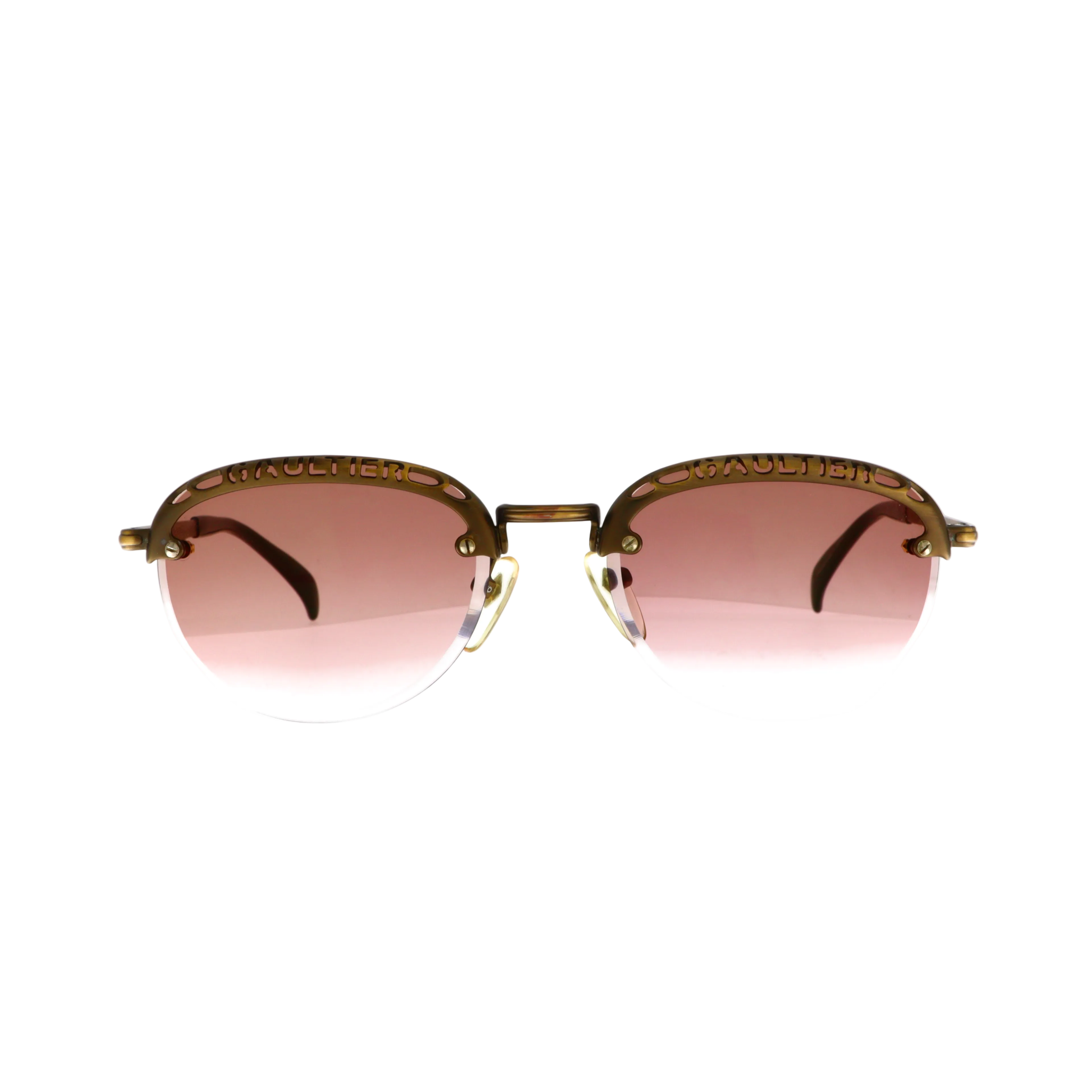 Jean Paul Gaultier sunglasses model 56-3175 (Pink Gradient Lenses)