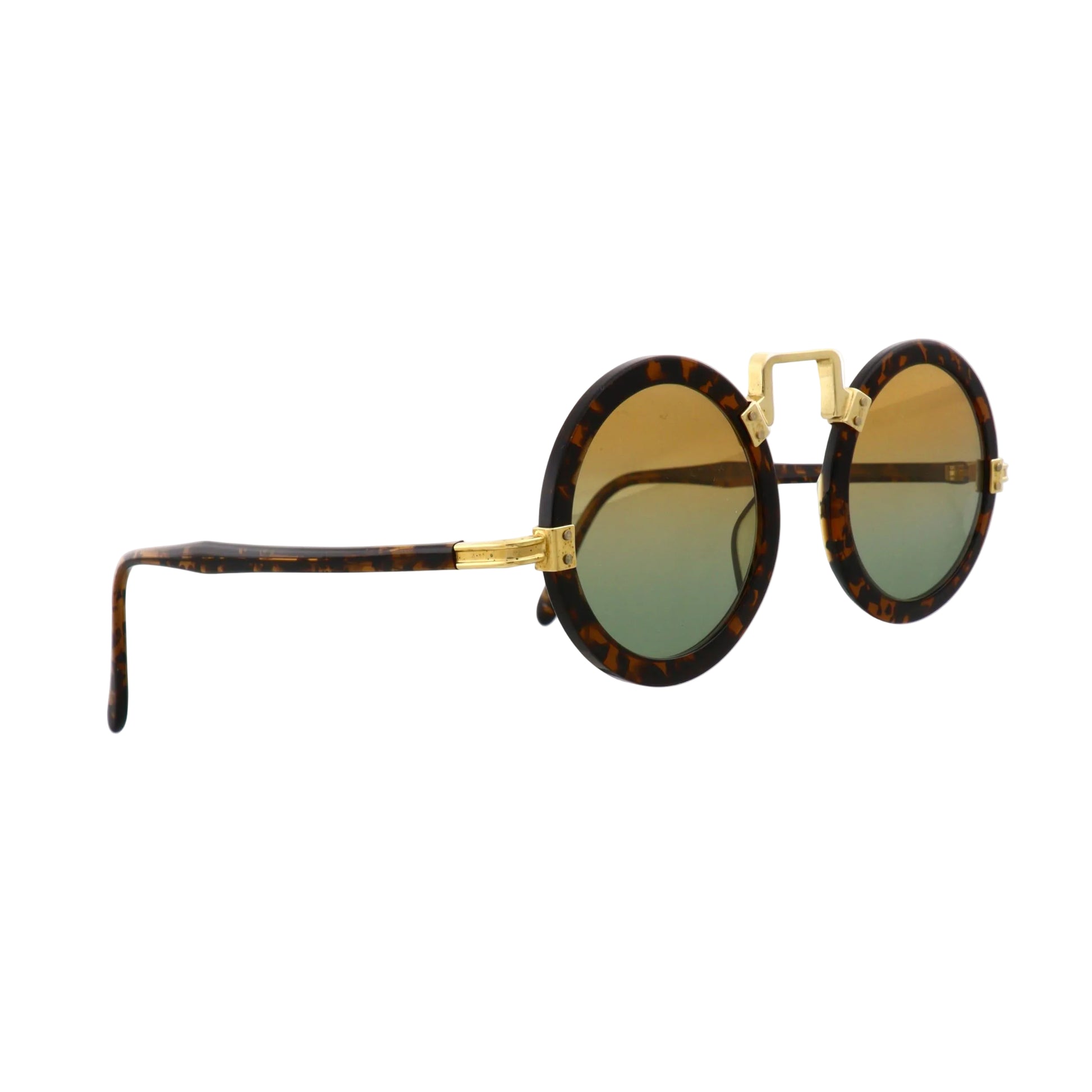 Black Jean Paul Gaultier Junior Gaultier sunglasses model 58-0275 with sleek side detailing and modern design.