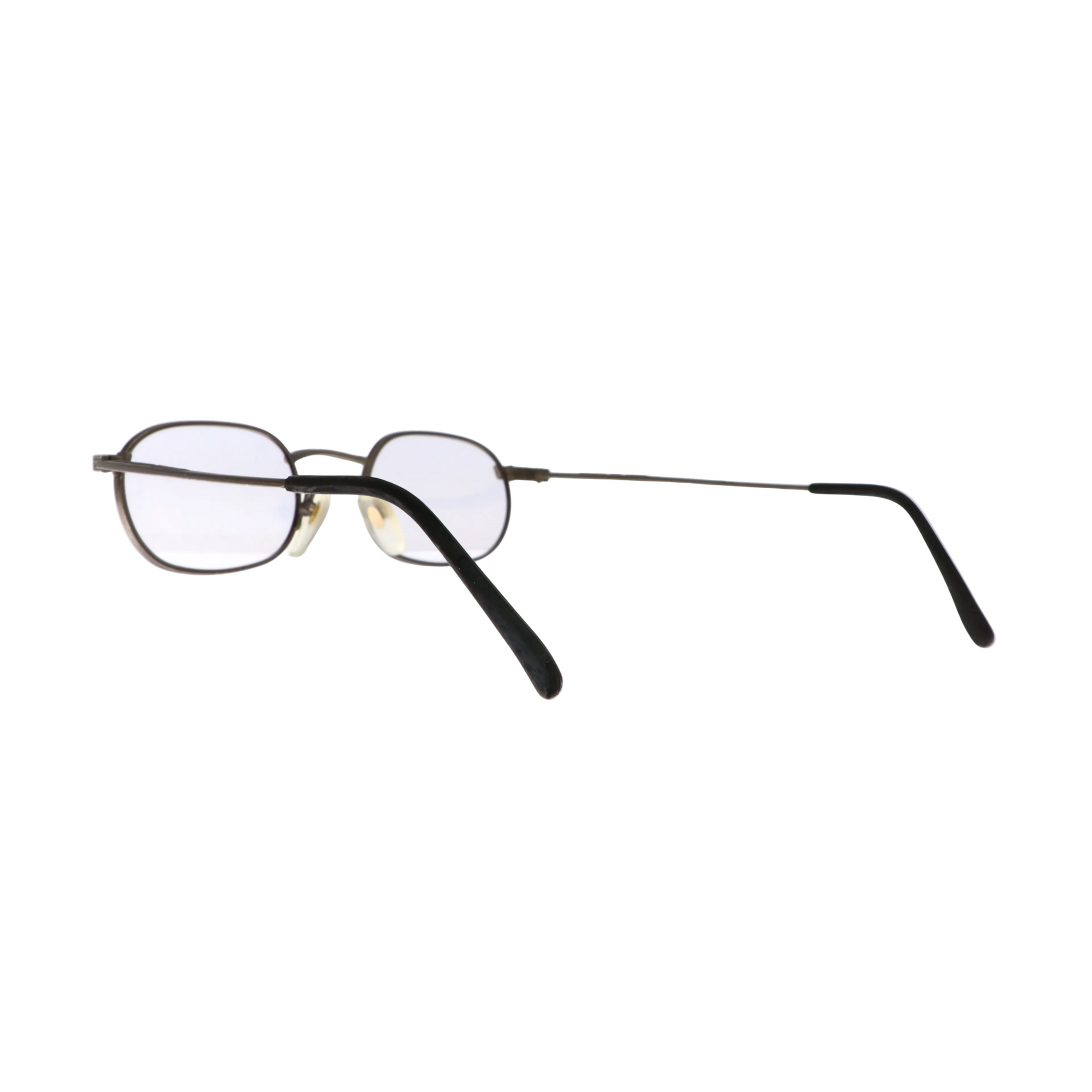 Back view of Michael Jackson MJM 003 sunglasses showcasing black frame and tinted lenses.