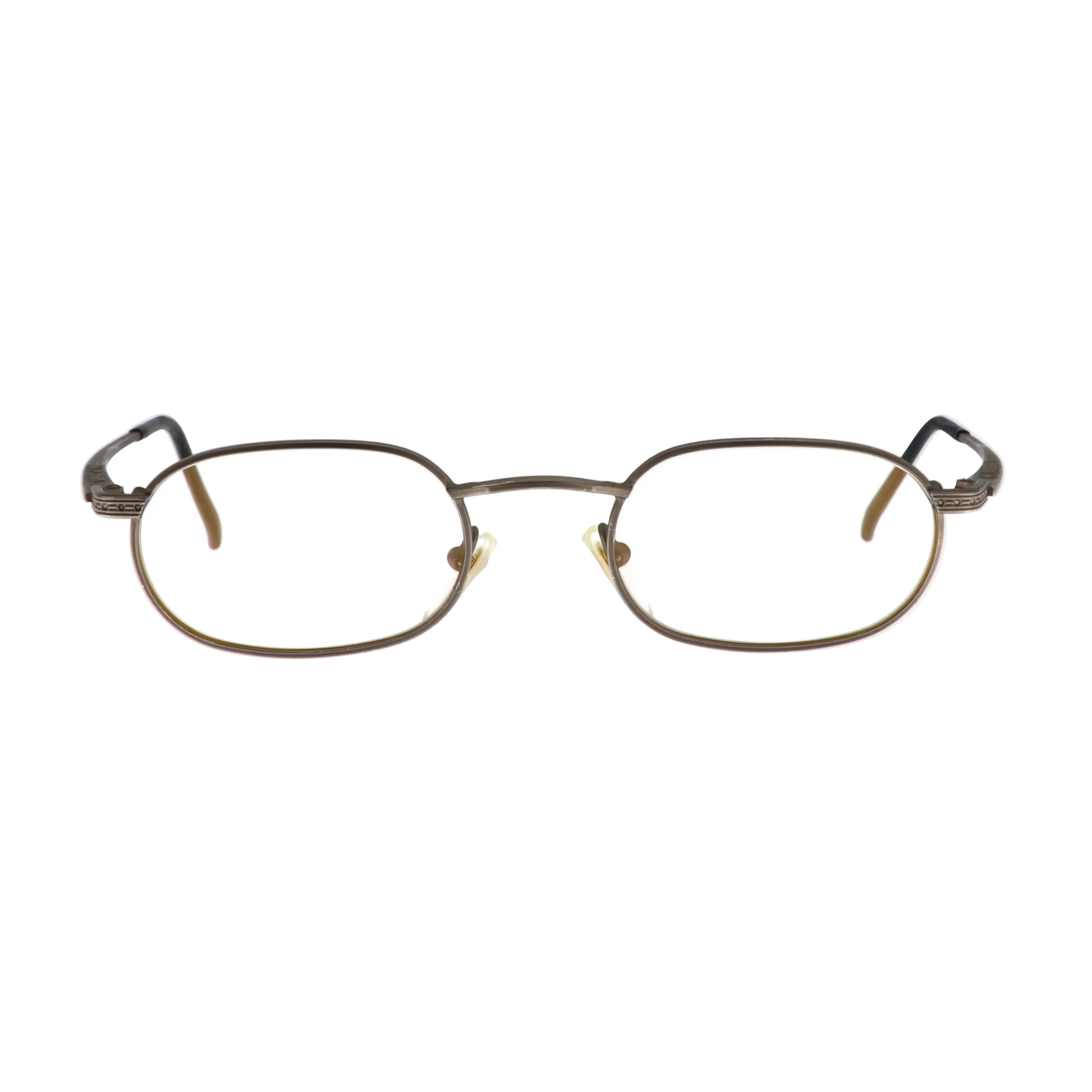 Michael Jackson MJM 003 sunglasses with black frames and tinted lenses, front view showing stylish design.