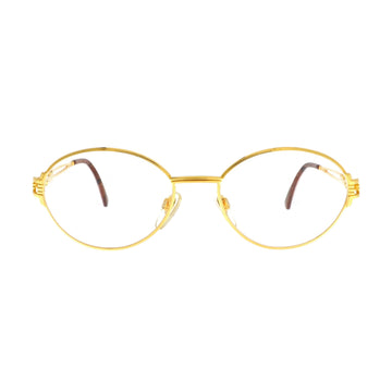 Gerald Genta Orama D'Arte sunglasses with gold front and sleek design, showcasing stylish eyewear for modern fashion.