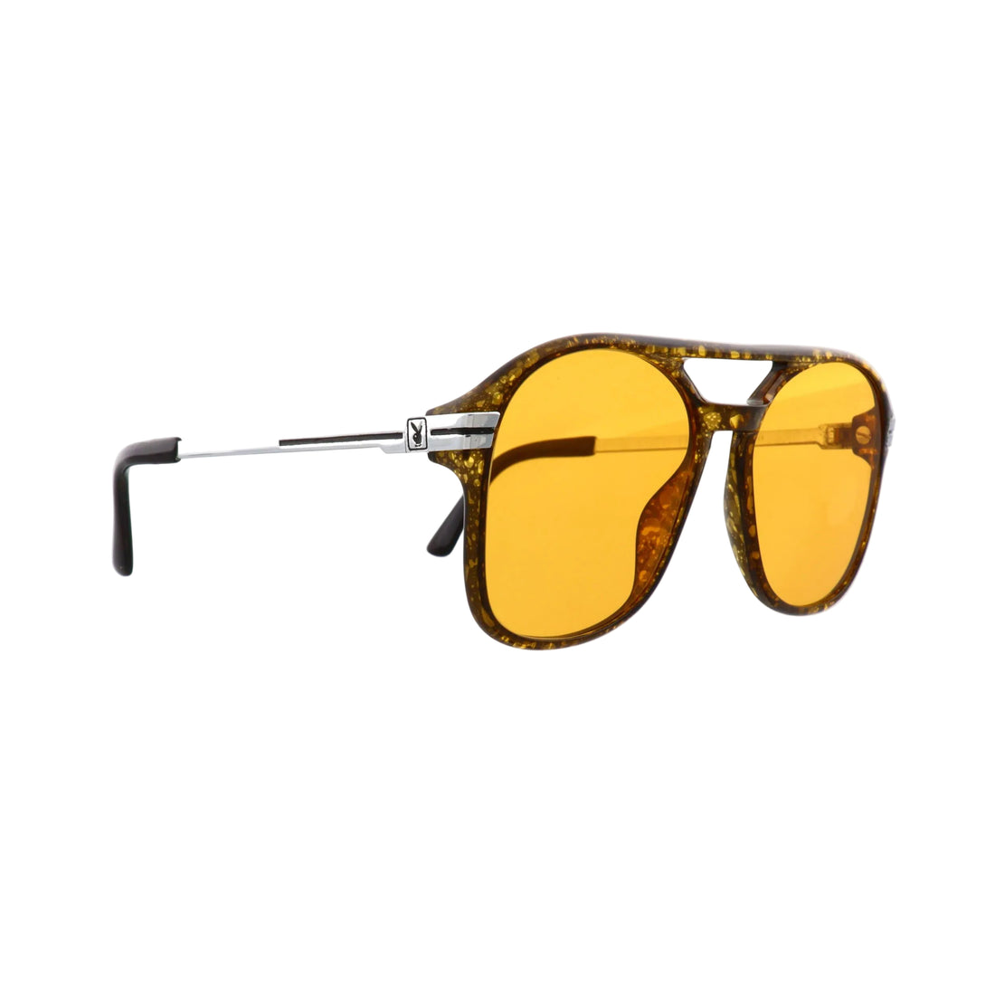 Playboy sunglasses model 4508 with brown frames and tinted lenses, showcasing stylish eyewear on a white background.