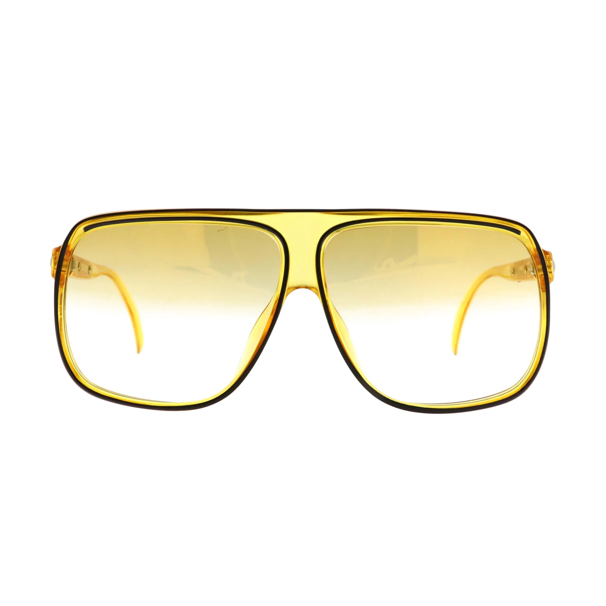 Gold Playboy sunglasses model 4542A with rectangular frames and dark lenses, stylish accessory for sun protection and fashion.