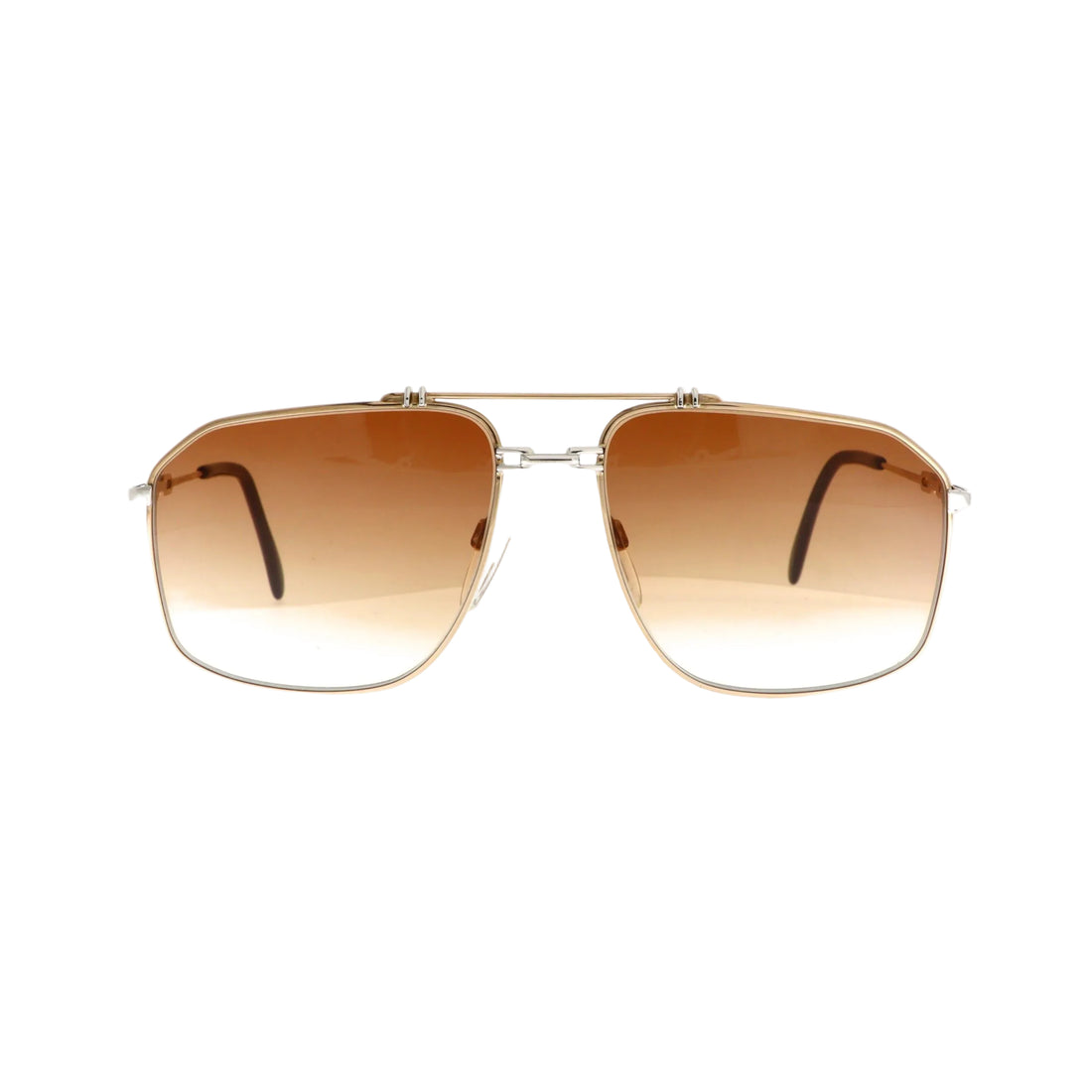 Rodier M159 sunglasses with gold front and black temples, new with tags, stylish eyewear for men and women.