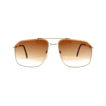 Rodier M159 sunglasses with gold front and black temples, new with tags, stylish eyewear for men and women.