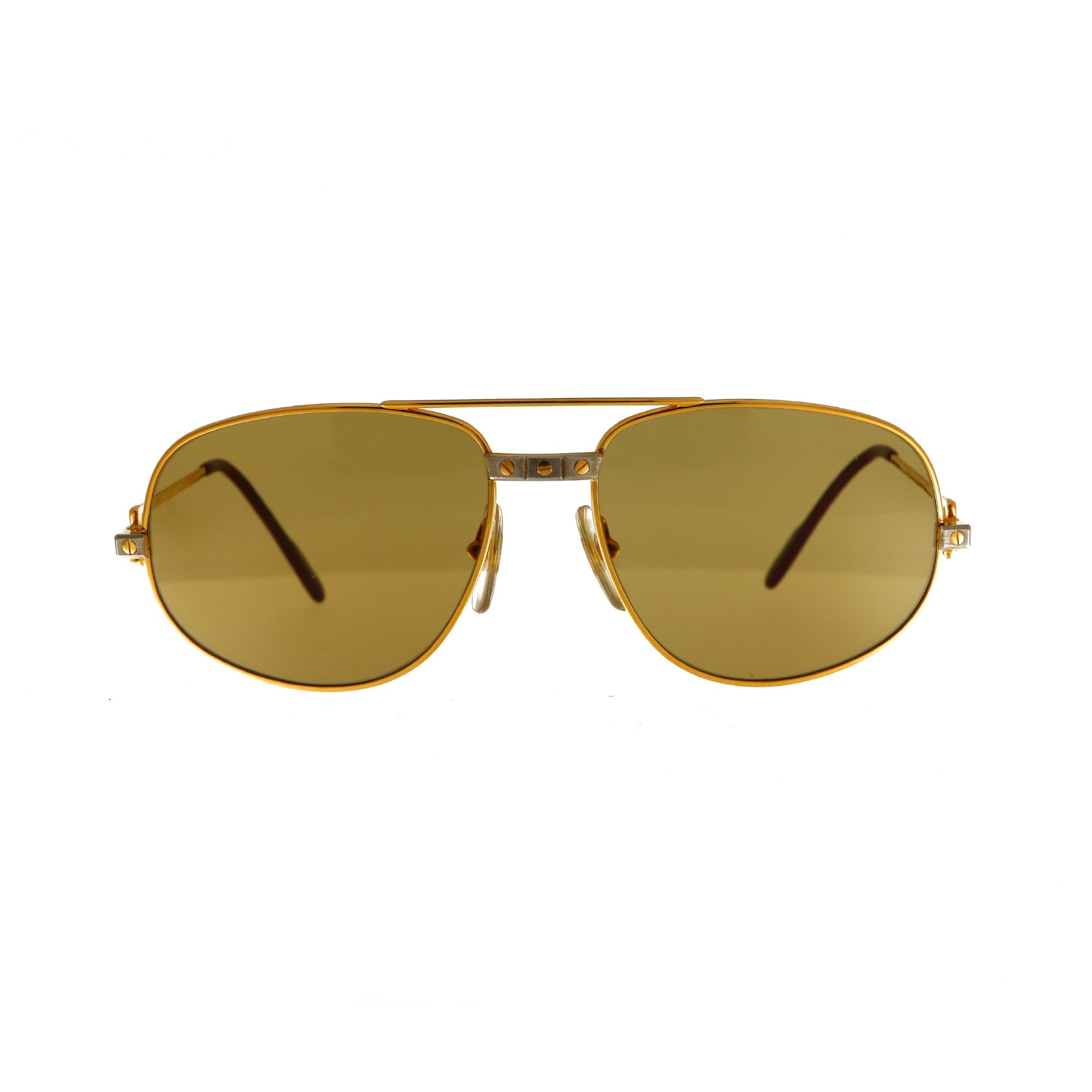 Must de Cartier sunglasses model Romance Santos size
