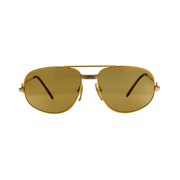 Must de Cartier sunglasses model Romance Santos size
