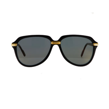Must de Cartier sunglasses model Vitesse size 60 (black)